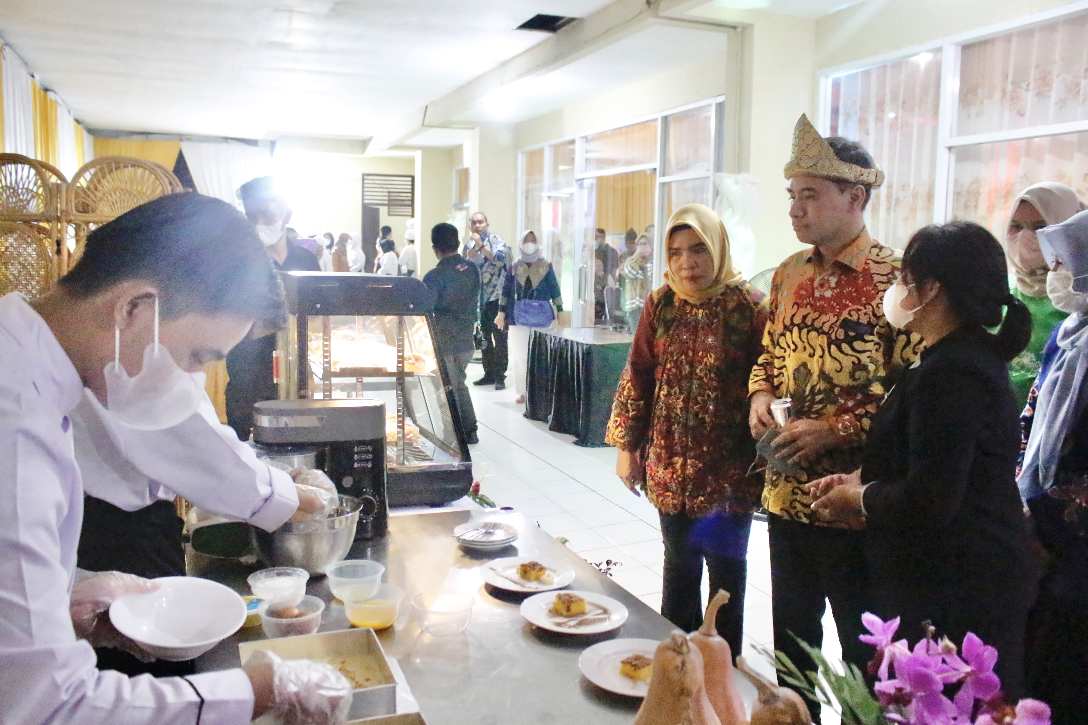 Kunjungan Kerja Direktur Jenderal Vokasi dan Direktur SMK di SMK Negeri 3 Palembang